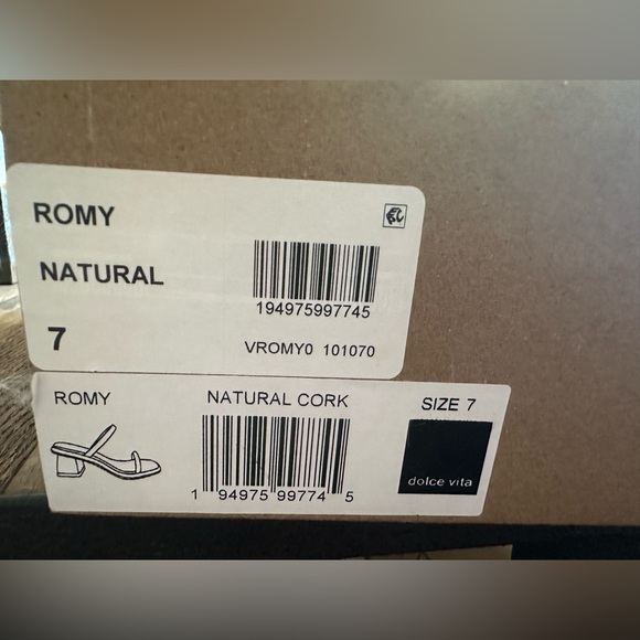 Dolce Vita Romy natural cork size 7 - Picture 10 of 12